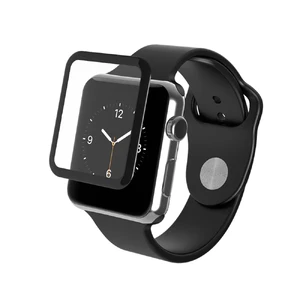 Захисне скло InvisibleShield Glass Luxe Black Finish для Apple Watch 38mm Series 3 | 2 | 1