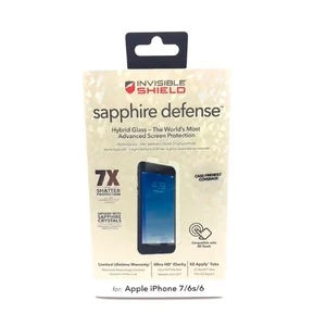 Защитное стекло InvisibleShield Sapphire Defense для iPhone SE 3 | SE 2 | 8 | 7 - Фото 2