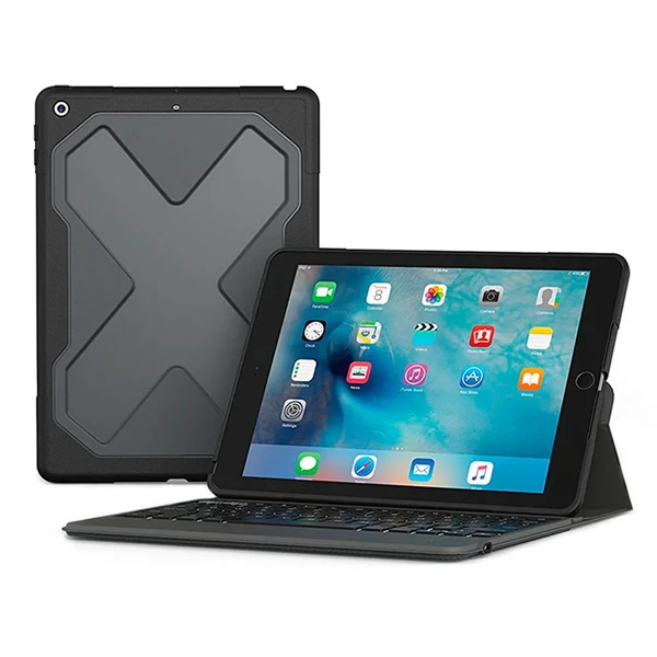 Чохол-клавіатура ZAGG Rugged Messenger для iPad 9.7" (2017 | 2018)