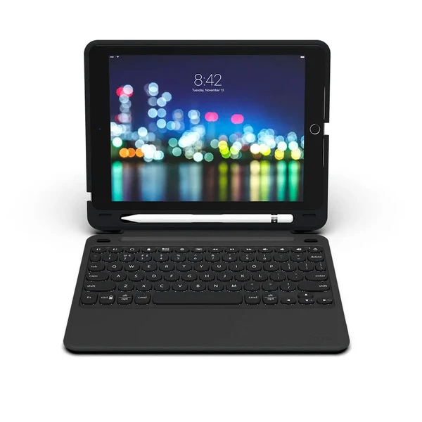 Чохол-клавіатура ZAGG Slim Book Go Black для iPad Pro 12.9" (2018 | 2020)