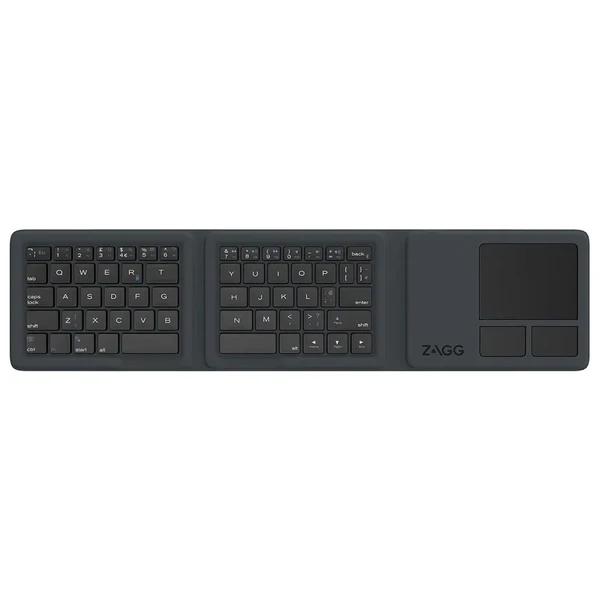 Портативна клавіатура ZAGG Tri Fold Universal Keyboard Charcoal з Touchpad