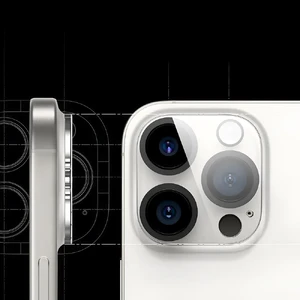 Захисне скло для камери iLoungeMax Camera Lens Protector 1-Pack для iPhone 15 Pro | 15 Pro Max - Фото 3