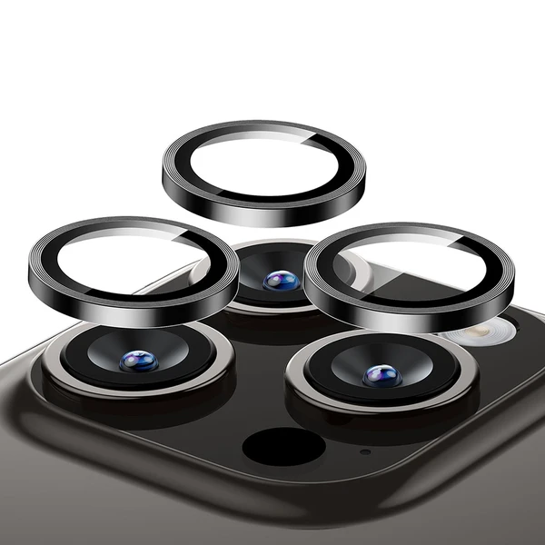 Захисне скло на камеру ESR Armorite Lens Protector Black для iPhone 15 Pro | 15 Pro Max
