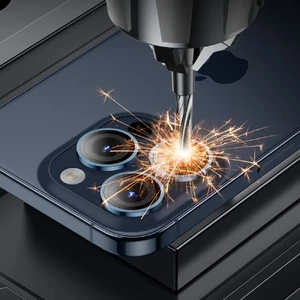Захисне скло на камеру ESR Armorite Lens Protector Chromatic для iPhone 15 Pro | 15 Pro Max - Фото 4