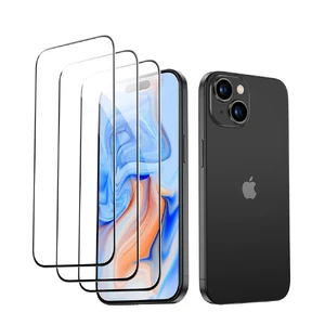 Захисне скло з рамкою для поклейки ESR Tempered-Glass 1-Pack для iPhone 16 | 15 - Фото 3