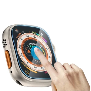 Защитное стекло с рамкой для поклейки iLoungeMax Anti-Scratch для Apple Watch Ultra 49mm - Фото 4