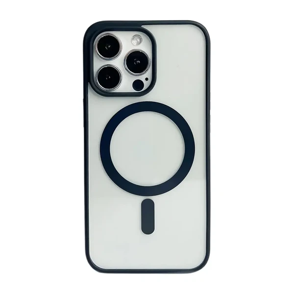 Захисний чохол з MagSafe для iPhone 13 Pro | iLoungeMax Clear Case Black в Чернівцях