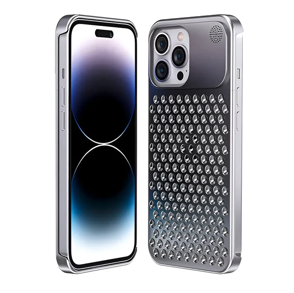 Алюминиевый чехол iLoungeMax Mac Pro с аромадиффузором для iPhone 15 Pro в Запорожье