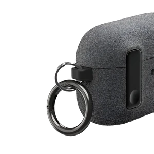 Защитный чехол с замком и карабином VRS Design MODERN LOCK для AirPods Pro 2 Sandstone - Фото 2