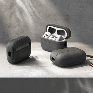 Протиударний чохол з ремінцем VRS Design Modern Sand Stone для AirPod Pro 2 - Фото 3