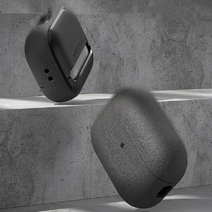 Протиударний чохол з ремінцем VRS Design Modern Sand Stone для AirPod Pro 2 - Фото 4