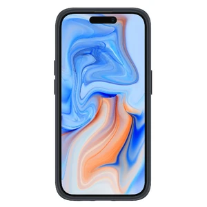 Защитный силиконовый чехол MagSafe с подставкой ESR Cloud Soft Case Stash Stand Black для iPhone 15 Plus - Фото 5