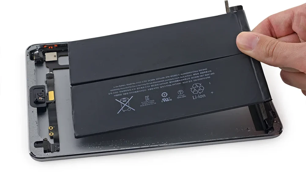 Замена аккумулятора iPad mini