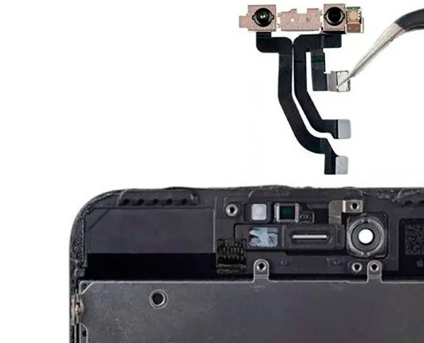 Замена фронтальной камеры iPhone X
