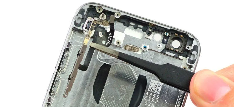 Замена кнопки вибро iPhone 6s Plus