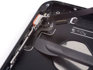 Замена кнопки вибро iPhone 7