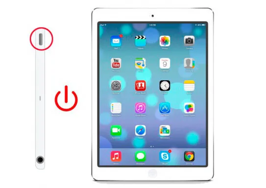 Ремонт кнопки Power (включення) iPad 9.7" (2017)
