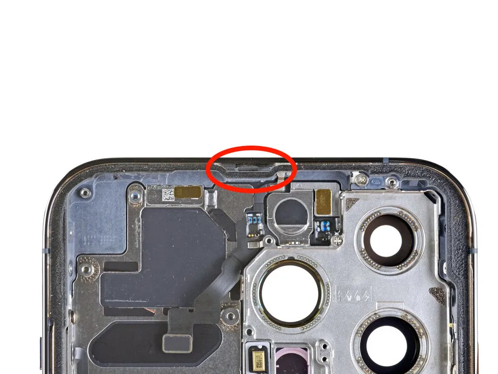 Заміна розмовного (верхнього) динаміка iPhone 13 Pro Max