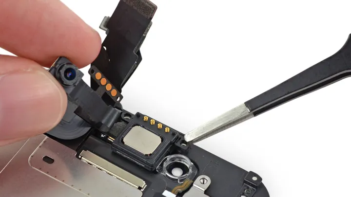 Замена разговорного (верхнего) динамика iPhone 6 Plus
