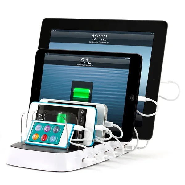 Мульти-зарядка GRIFFIN PowerDock 5 для iPhone | iPad | iPod
