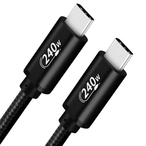 Зарядний кабель iLoungeMax Data Cable Type-C to Type-C PD 3.1 240W (2m) - Фото 2