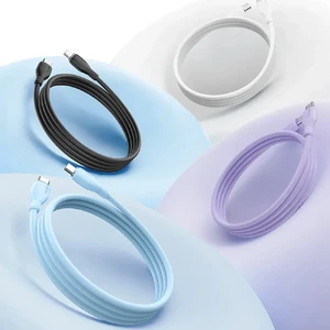Зарядный кабель Type-C to Type-C для быстрой зарядки Baseus Pudding Series Black 100W (1.2m) - Фото 3