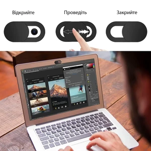 Защитная шторка-наклейка для веб-камеры MacBook/iPhone/iPad | iLoungeMax Webcam Cover White - Фото 3