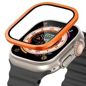 Захисне скло для Apple Watch Ultra 49mm | iLoungeMax Screen Protector Orange