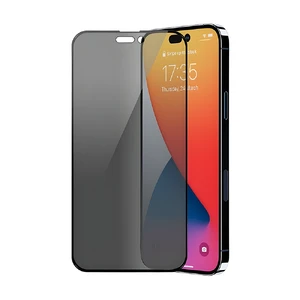 Защитное стекло iLoungeMax Privacy 5D Full Glue Black для iPhone 15 Pro Max
