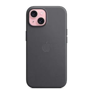 Защитный чехол Apple FineWoven Case с MagSafe Black (MT393) для iPhone 15 - Фото 4