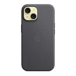 Защитный чехол Apple FineWoven Case с MagSafe Black (MT393) для iPhone 15 - Фото 5