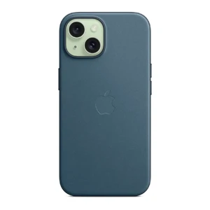 Защитный чехол Apple FineWoven Case с MagSafe Pacific Blue (MT4D3) для iPhone 15 Plus - Фото 6