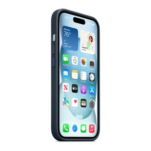 Защитный чехол Apple FineWoven Case с MagSafe Pacific Blue (MT4D3) для iPhone 15 Plus - Фото 3