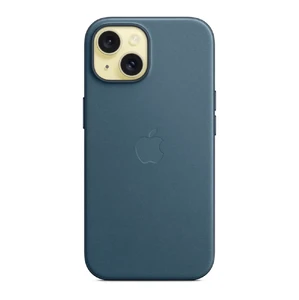 Защитный чехол Apple FineWoven Case с MagSafe Pacific Blue (MT4D3) для iPhone 15 Plus - Фото 4