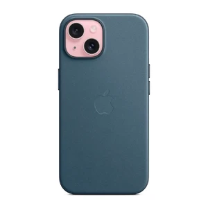 Защитный чехол Apple FineWoven Case с MagSafe Pacific Blue (MT4D3) для iPhone 15 Plus - Фото 5