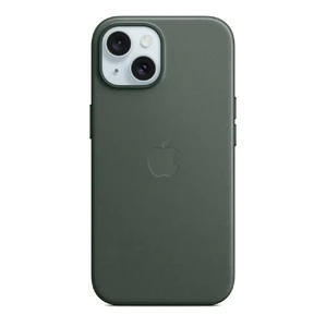 Защитный чехол Apple FineWoven Case с MagSafe Evergreen (MT4F3) для iPhone 15 Plus - Фото 7