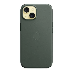 Защитный чехол Apple FineWoven Case с MagSafe Evergreen (MT4F3) для iPhone 15 Plus - Фото 5