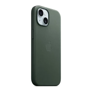 Защитный чехол Apple FineWoven Case с MagSafe Evergreen (MT4F3) для iPhone 15 Plus - Фото 2