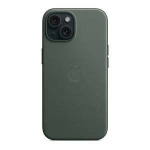 Защитный чехол Apple FineWoven Case с MagSafe Evergreen (MT4F3) для iPhone 15 Plus MT4F3 - Фото 1
