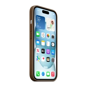 Защитный чехол Apple FineWoven Case с MagSafe Taupe (MT3C3) для iPhone 15 - Фото 3