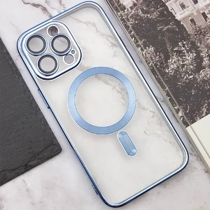 Чохол з MagSafe для iPhone 14 Pro із захистом камери | iLoungeMax Stylish Case Light Blue - Фото 4