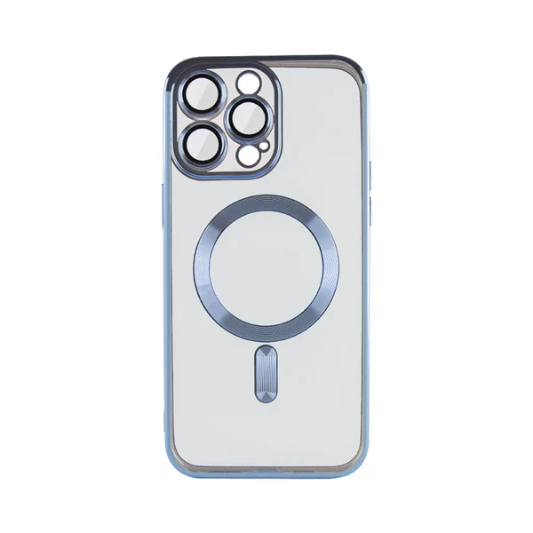 Чехол с MagSafe для iPhone 13 Pro с защитой камеры | iLoungeMax Stylish Case Light Blue в Запорожье