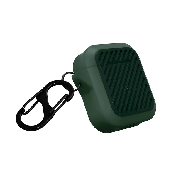 Захисний чохол Laut з карабіном CAPSULE IMPKT Moss Green для AirPods 1 | 2