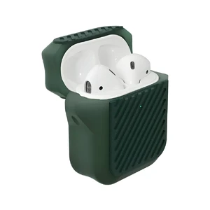Захисний чохол Laut з карабіном CAPSULE IMPKT Moss Green для AirPods 1 | 2 - Фото 4