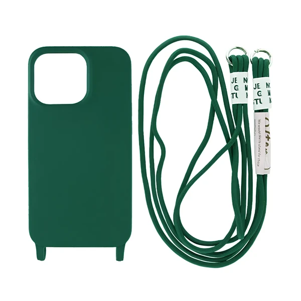 Захисний чохол зі шнурком iLoungeMax Crossbody Case Army Green для iPhone 14 Pro Max в Чернівцях
