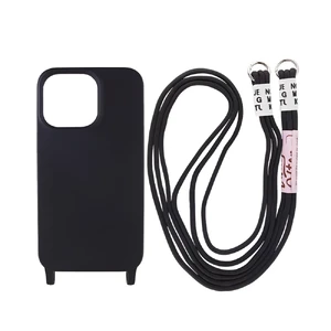 Захисний чохол зі шнурком iLoungeMax Crossbody Case Black для iPhone 14 Pro  - Фото 1