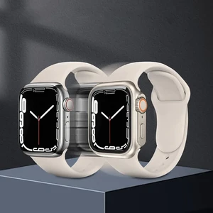 Защитный чехол-обманка для Apple Watch 9 | 8 | 7 (45mm) в стиле Ultra со стеклом | iLoungeMax Titanium - Фото 4