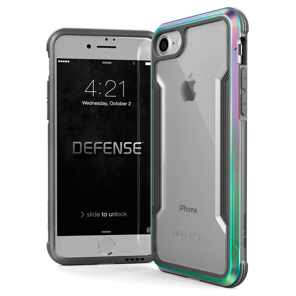 Защитный чехол X-Doria Defense Shield Iridescent для iPhone SE 3 | SE 2 | 8 | 7 в Кропивницком