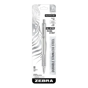 Выдвижная шариковая ручка Zebra F-701 - Фото 3