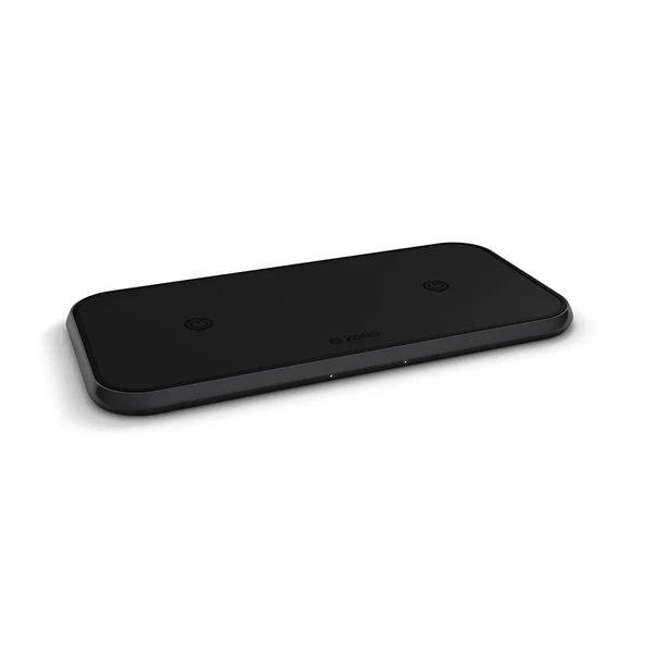 Бездротова зарядка Zens Dual Aluminium Wireless Charger 10W Black